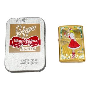 ZIPPO (ジッポ) オイルライター Merry Christmas クリスマスレディ