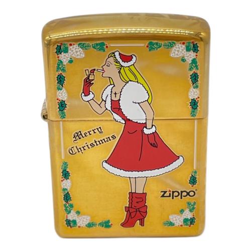 ZIPPO (ジッポ) オイルライター Merry Christmas クリスマスレディ