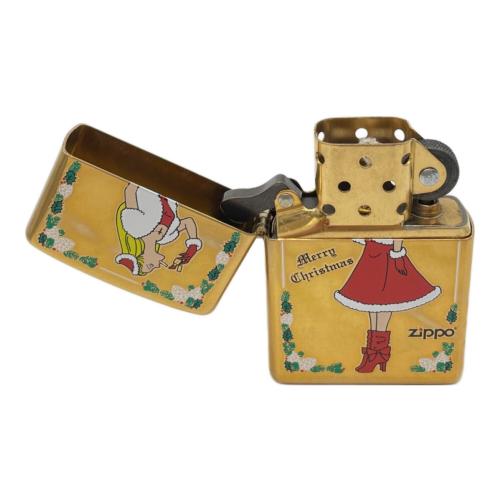 ZIPPO (ジッポ) オイルライター Merry Christmas クリスマスレディ