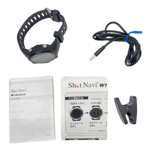 Shot Navi (ショット ナビ) スマートウォッチ W1 EVOLVE ゴルフGPSウォッチ