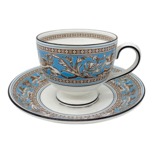 Wedgwood (ウェッジウッド) カップ&ソーサー フロレンティーン・ターコイズ