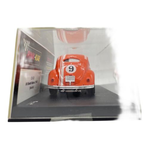 PINK KAR 1/32 フォルクスワーゲン ビートル Nassau 1963（オレンジ、ゼッケン9） ミニカー