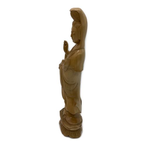 木彫り聖観音像