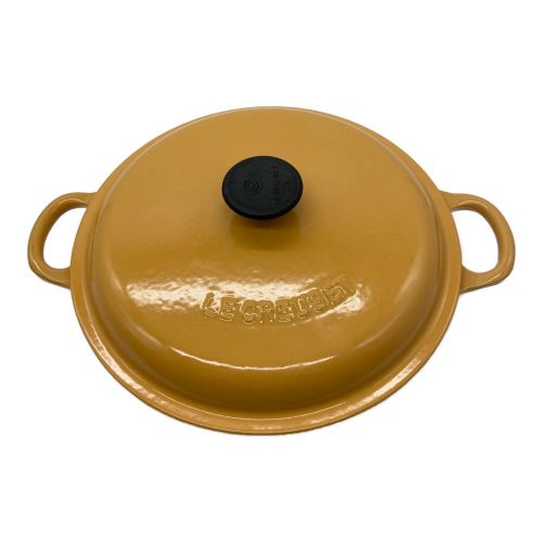 LE CREUSET (ルクルーゼ) ビュッフェ・キャセロール イエロー 22cm