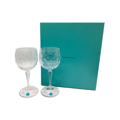 ティファニー　ペアワイングラス(箱付き)グラス/カップ