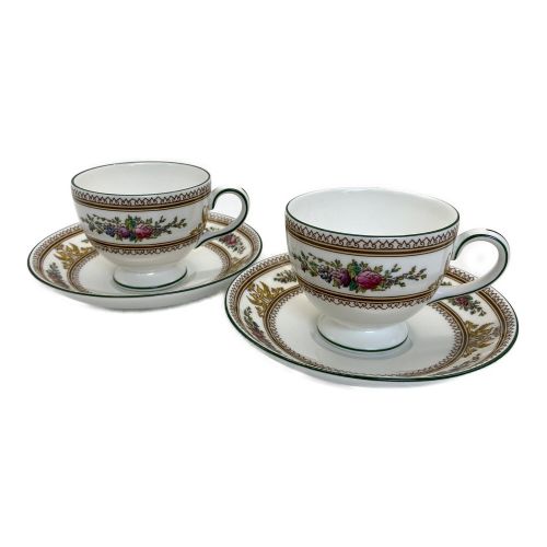 Wedgwood (ウェッジウッド) カップ&ソーサー 旧刻印 コロンビア 2Pセット