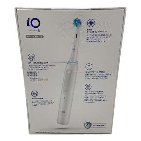 BARUN 電動歯ブラシ OralB iO SERIES4 iOG4.1A6.1K WT
