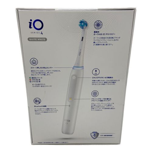 BARUN 電動歯ブラシ OralB iO SERIES4 iOG4.1A6.1K WT｜トレファクONLINE