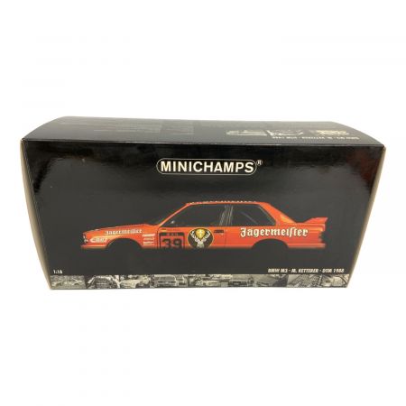 MINICHAMPS (ミニチャンプス) モデルカー 1/18スケール BMW M3 ・ M. KETTERER ・ DTM 1988