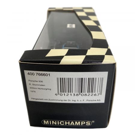 MINICHAMPS (ミニチャンプス) モデルカー 現状販売 Porsche 936 R.Stommelen 300Km Nurburgring 1976 400 766601