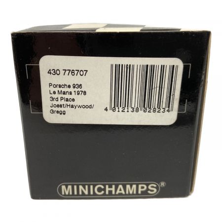 MINICHAMPS (ミニチャンプス) モデルカー PORSCHE 936 MARTINI LM 1978 430 776707
