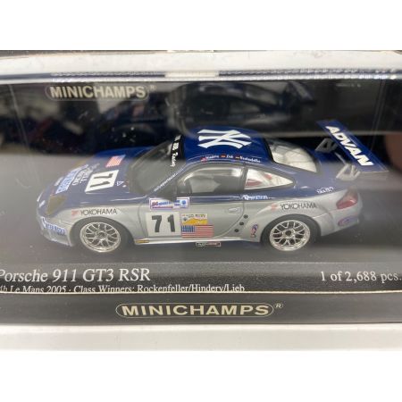 MINICHAMPS (ミニチャンプス) モデルカー Porsche 911 GT3 RSR 24h Le Mans 2005 400 056471