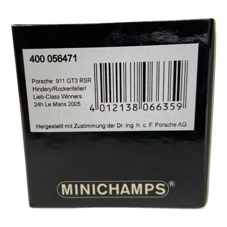 MINICHAMPS (ミニチャンプス) モデルカー Porsche 911 GT3 RSR 24h Le Mans 2005 400 056471