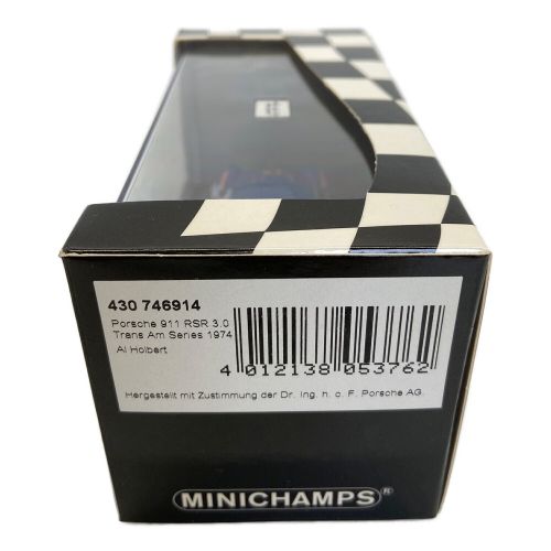MINICHAMPS (ミニチャンプス) モデルカー ポルシェ 911 RSR 3.0 Trans Am Series 430 746914