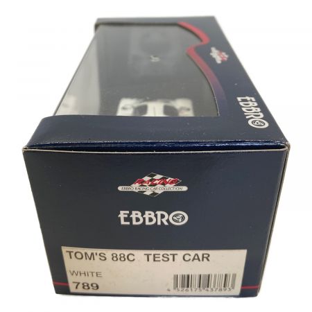 EBBRO (エブロ) モデルカー 現状販売 TOM'S 88C TEST CAR 789