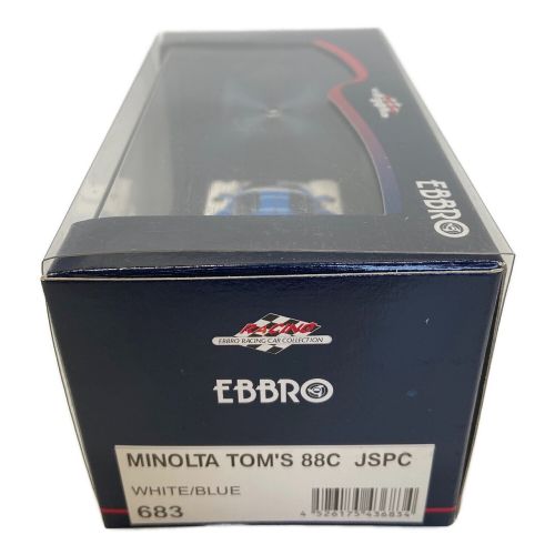 EBBRO (エブロ) モデルカー 現状販売 MINOLTA TOM'S 88C JSPC 683