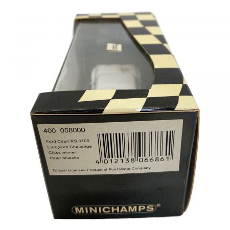 MINICHAMPS (ミニチャンプス) モデルカー 現状販売 Ford Capri RS 3100 Euro Challenge 400 058000