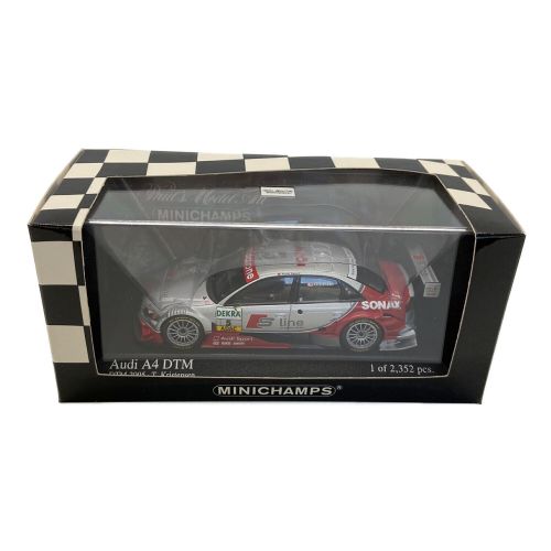 MINICHAMPS (ミニチャンプス) モデルカー 現状販売 Audi A4 DTM 2005 Team Abt Sportline T.Kristensen 400 051505