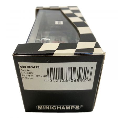 MINICHAMPS (ミニチャンプス) モデルカー 現状販売 Audi A4 DTM 2005 400 051419