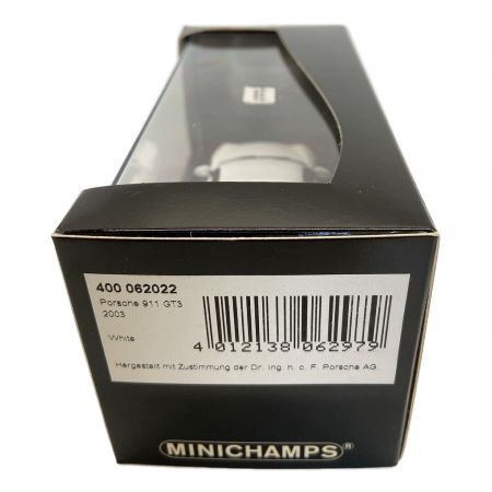MINICHAMPS (ミニチャンプス) モデルカー 現状販売 2003 Porsche 911 GT3 400 062022
