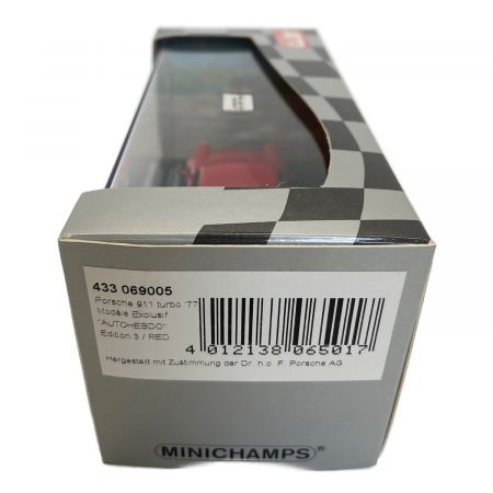 MINICHAMPS (ミニチャンプス) モデルカー 現状販売 Porsche911 Turbo 1977 433 069005
