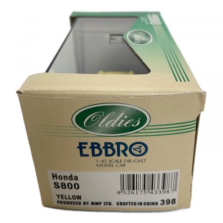 EBBRO (エブロ) モデルカー 現状販売 Honda S800 398