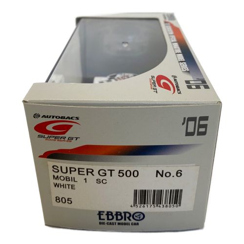 EBBRO (エブロ) モデルカー 現状販売 SUPER GT 500 '06 MOBIL 1 No.6 SC 805