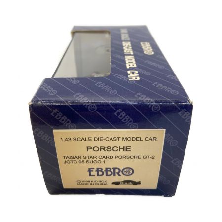 EBBRO (エブロ) モデルカー 現状販売 TAISAN STAR CARD PORSCHEGT-2