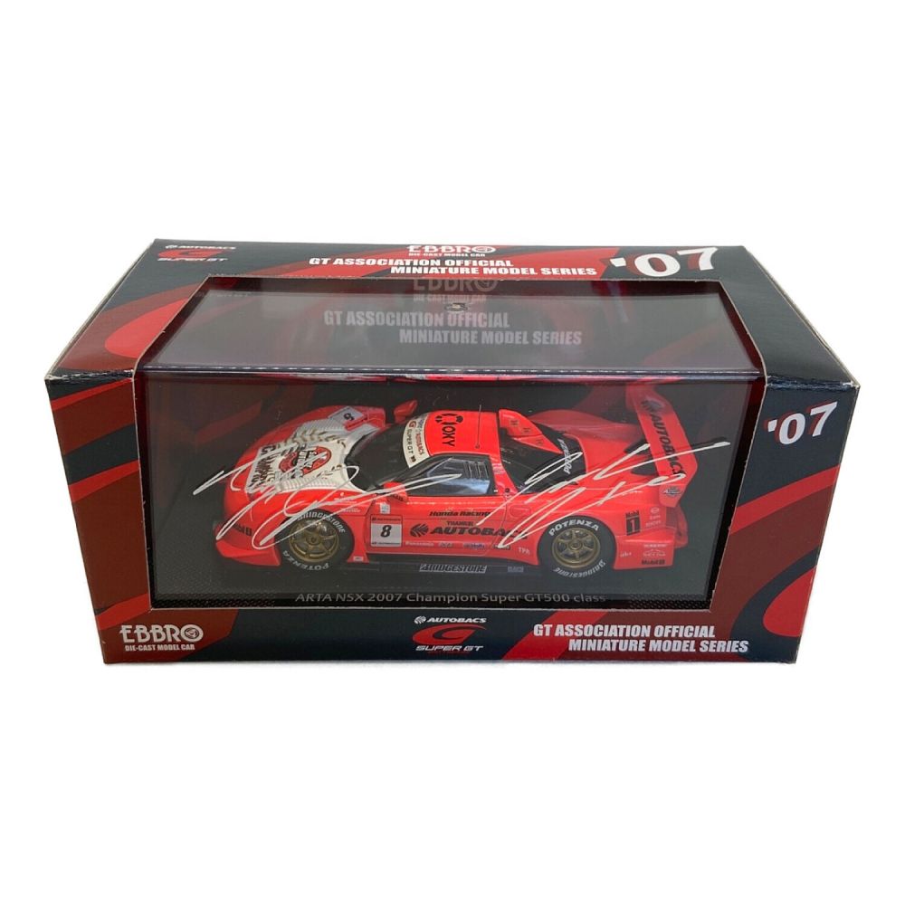 EBBRO (エブロ) モデルカー 現状販売 SUPER GT 2007 8 500 ARTA NSX