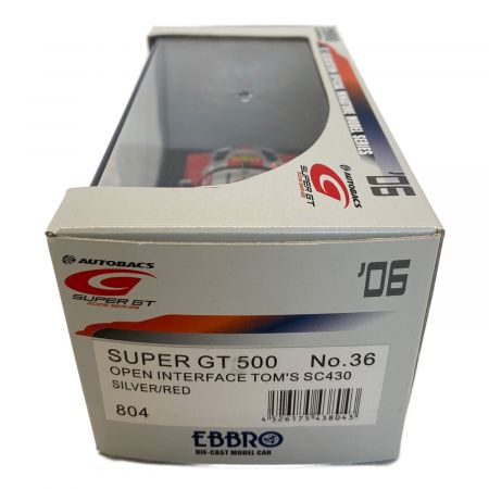 EBBRO (エブロ) モデルカー 現状販売 SUPER GT500 2006 No.36 OPEN INTERFACE TOM'S SC430 804 804