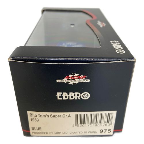 EBBRO (エブロ) モデルカー 現状販売 Bijo TOM'S SUPRA Gr.A 1989 975