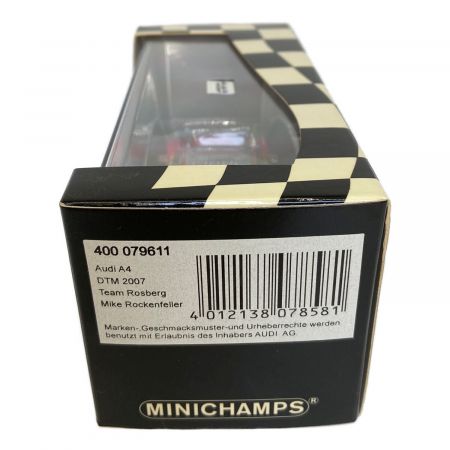 MINICHAMPS (ミニチャンプス) モデルカー 現状販売 Audi A4 DTM2007 400 079611