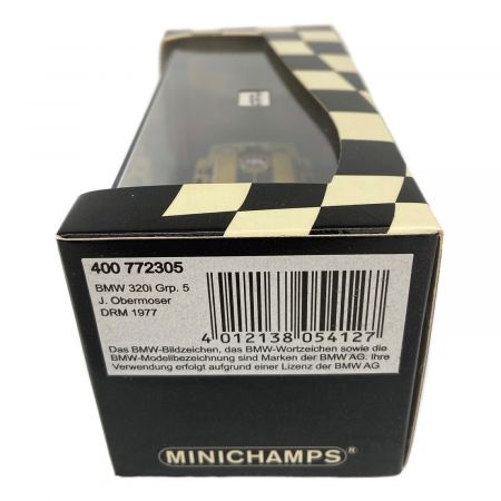 MINICHAMPS (ミニチャンプス) モデルカー 現状販売 BMW 320i Grp.5 400 772305