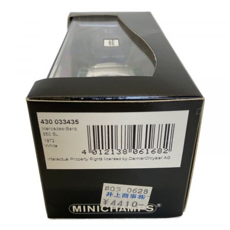 MINICHAMPS (ミニチャンプス) モデルカー 現状販売 Mercedes-Benz 350 SL Cabriolet 430 033435
