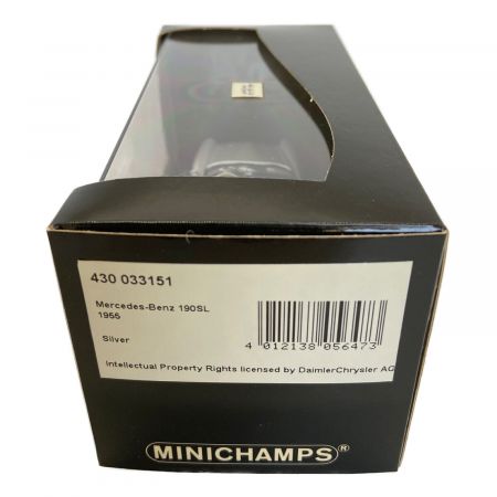 MINICHAMPS (ミニチャンプス) モデルカー 現状販売 MERCEDES BENZ 190SL 1955 430 033151