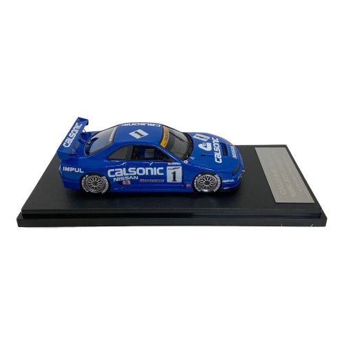 EBBRO×racing モデルカー #1 影山正美 レジン製 カルソニック スカイライン GT-R R33 1995 JGTC 富士