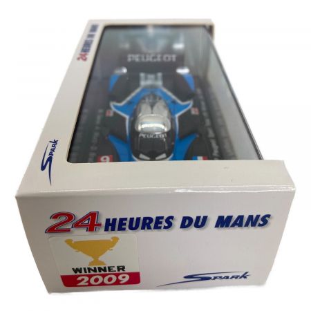 SPARK (スパーク) モデルカー 24H Le Mans 2009 プジョー Peugeot 908 HDi #9 優勝