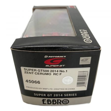 EBBRO (エブロ) モデルカー 現状販売 SUPER GT GT500 2014 ZENT CERUMO RC F No.1 45066
