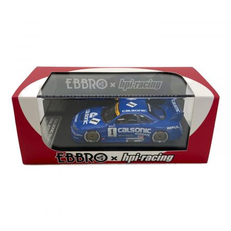 EBBRO (エブロ) モデルカー 現状販売 カルソニック スカイライン GT-R R33 1995 JGTC 仙台 #1 星野一義/影山正美 8825