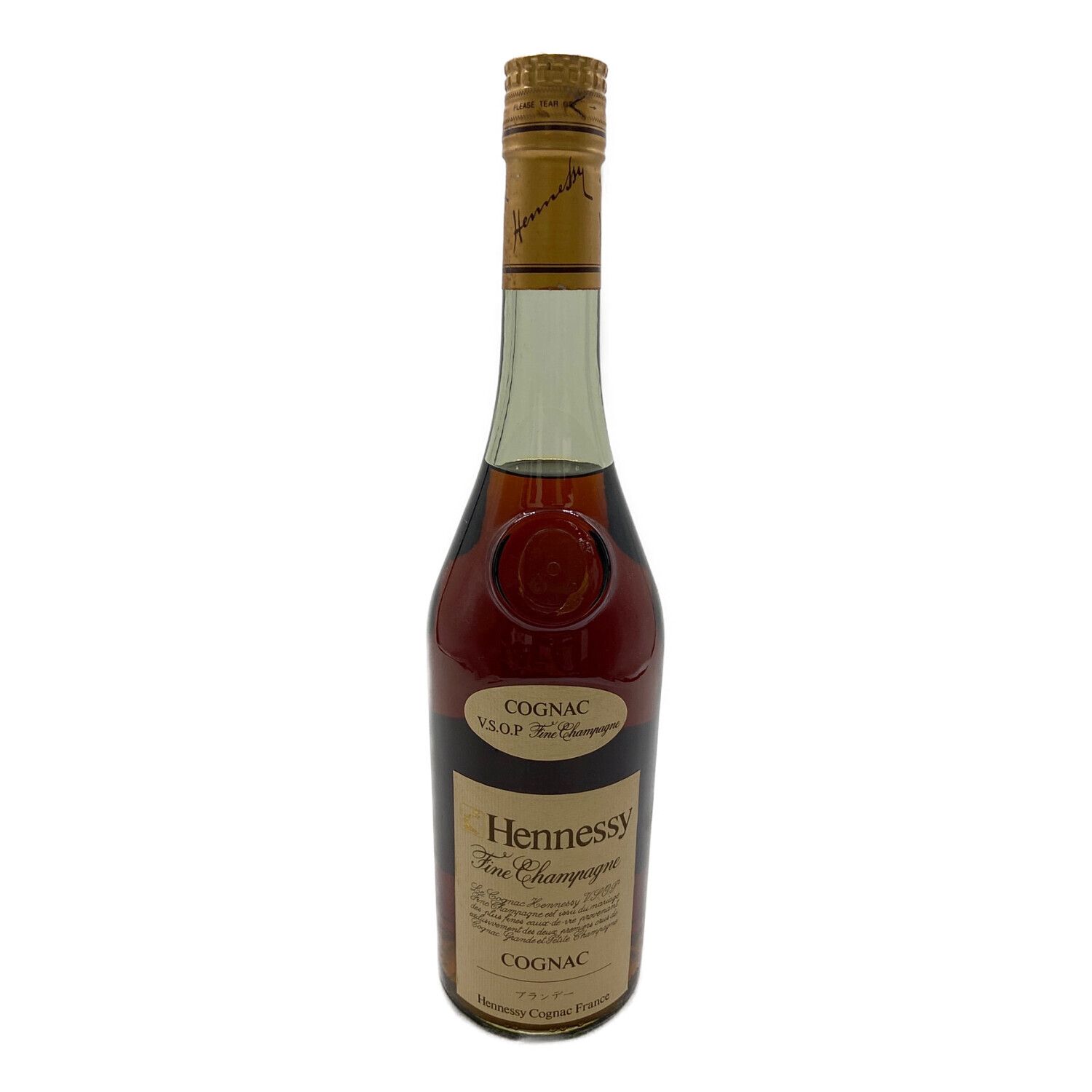 ヘネシー (Hennessy) コニャック ボトル装飾ハガレ有 700ml ヘネシー