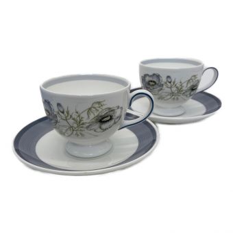 Wedgwood (ウェッジウッド) カップ&ソーサー グレンミスト 2Pセット