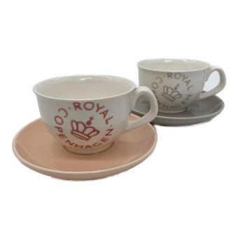 ROYAL COPENHAGEN (ロイヤル・コペンハーゲン) ペアコーヒーカップ&ソーサー 2Pセット