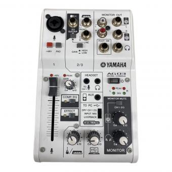 YAMAHA (ヤマハ) ウェブキャスティングミキサー AG03 動作確認済み