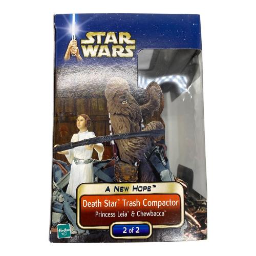 STAR WARS (スターウォーズ) フィギュア プリンセス・レイア＆チューバッカ デス・スター トラッシュ・コンパクタ