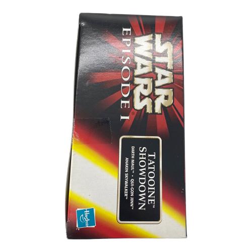 STAR WARS (スターウォーズ) フィギュア ※留め具部分劣化有 タトゥイーン ショウダウン スター・ウォーズ エピソード1シネマシーン