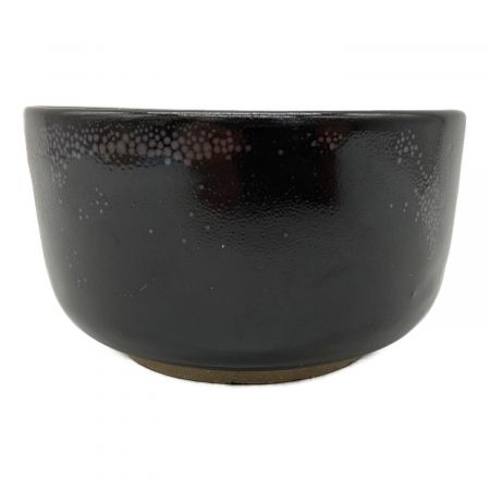 中国博山窯造 天目釉茶碗