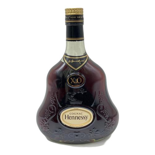ヘネシー (Hennessy) ブランデー ※沈でん物有 750ml 箱付 XO 金キャップ 未開封
