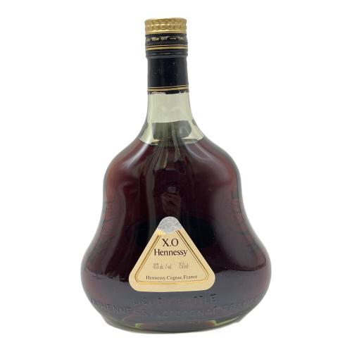 ヘネシー (Hennessy) ブランデー ※沈でん物有 750ml 箱付 XO 金キャップ 未開封