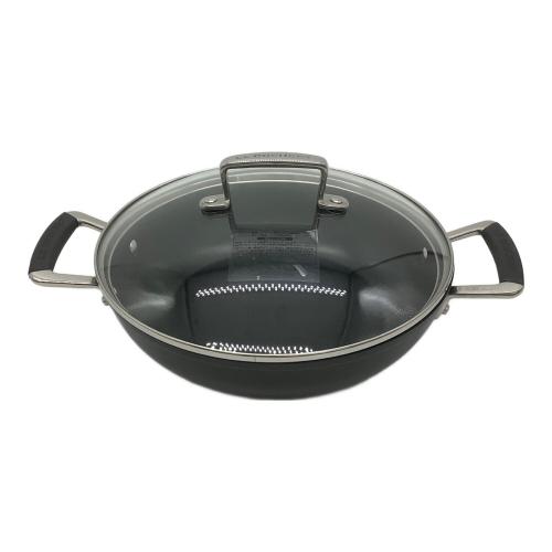 LE CREUSET (ルクルーゼ) TNS シャローマルチパン ブラック 962007-24 IH対応