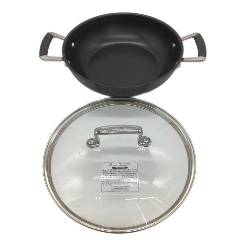LE CREUSET (ルクルーゼ) TNS シャローマルチパン ブラック 962007-24 IH対応